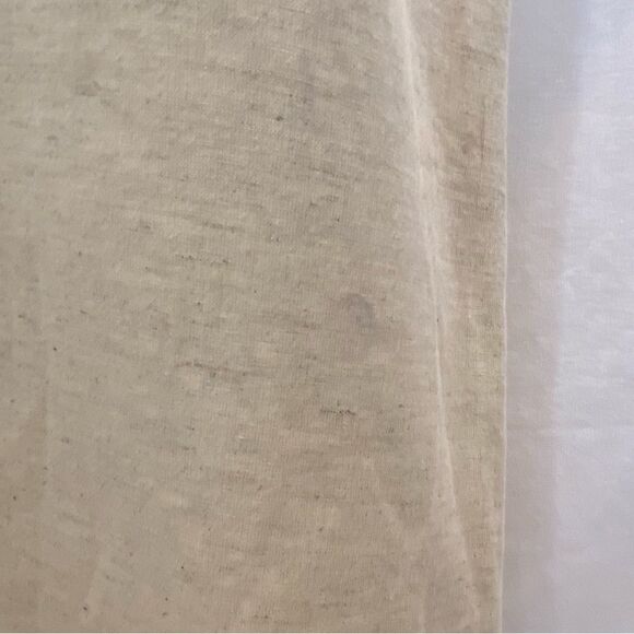 Lemon Grass Linen Blend Nautical Themed Bib‎ Dress Size Medium Petite - Picture 8 of 12